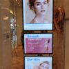 Clear Skincare - LED WINDOW DISPLAYS FOR REAL ESTATE RETIAL AND TRAVEL AGENCIES - VitrineMedia.com.au