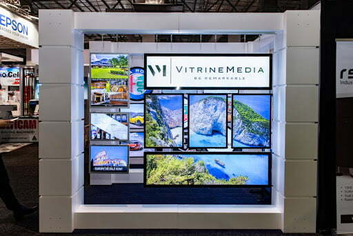 LED Window Displays, Real Estate Displays, Retail Window Displays, Light Box Displays by Vitrine Media Australia